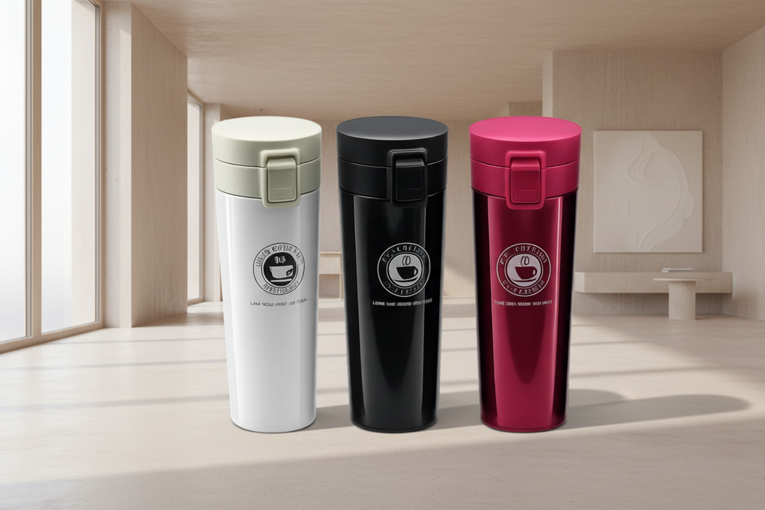 Vacuum Insulated Stainless Steel Coffee Cup