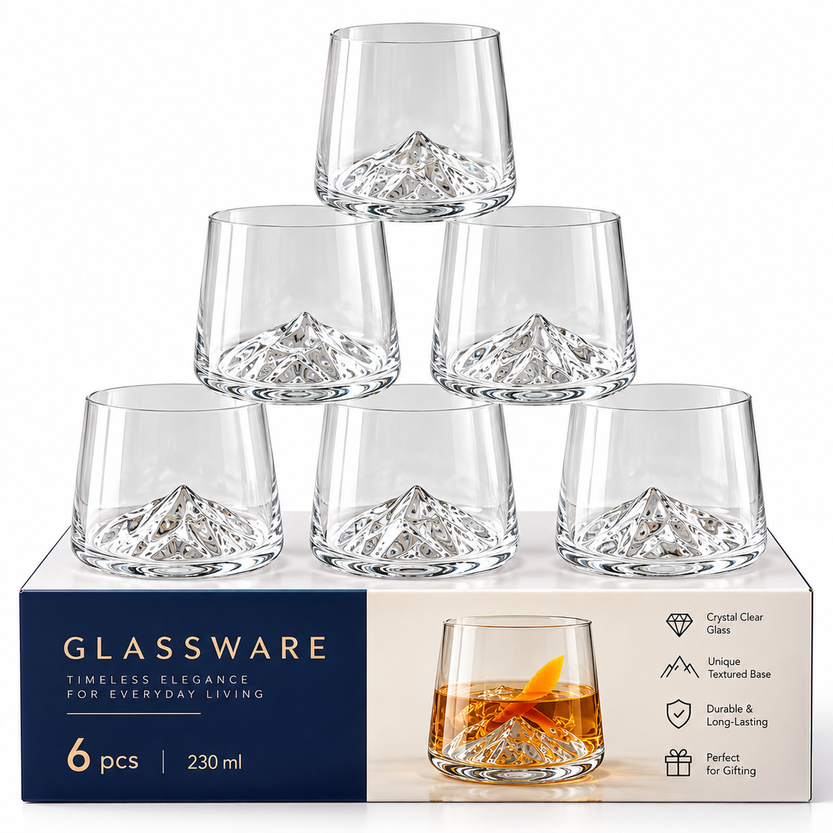 set of 6 glasses