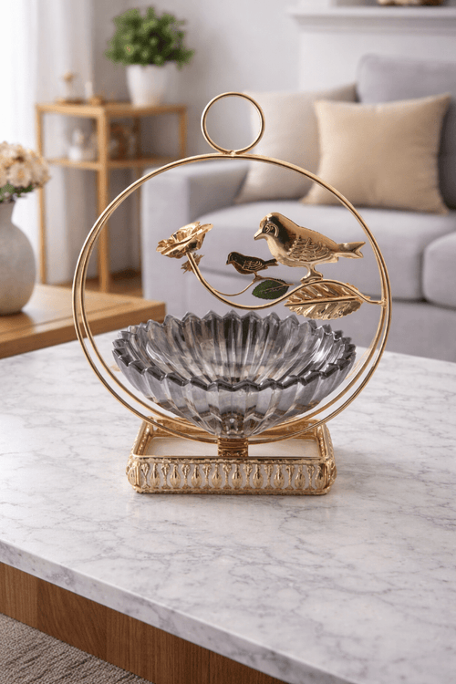 Decorative Glass Centerpiece - Shilpkosha