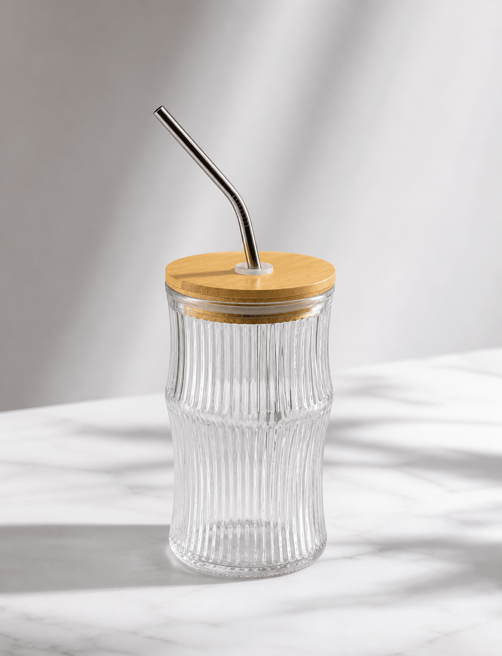 Glass Drink Jar (350ml) - Shilpkosha
