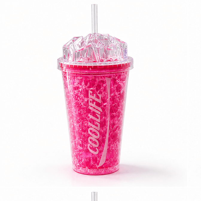 Icy Gel Double-Wall Insulated Freezer Tumblers (450ml) - Shilpkosha