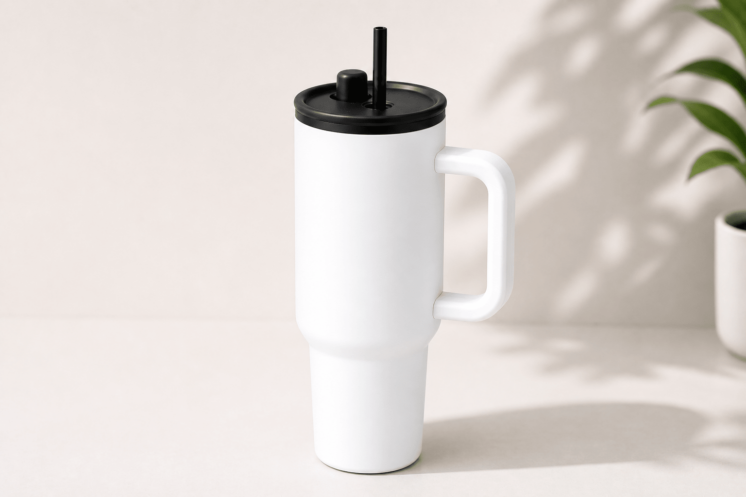 Premium 900ml Color Block Tumbler With Handles - Shilpkosha