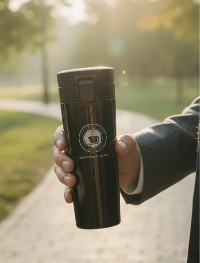 Vacuum Insulated Stainless Steel Coffee Cup - Shilpkosha