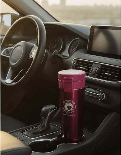 Vacuum Insulated Stainless Steel Coffee Cup - Shilpkosha
